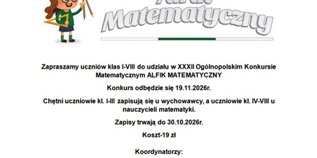 ALFIK MATEMATYCZNY