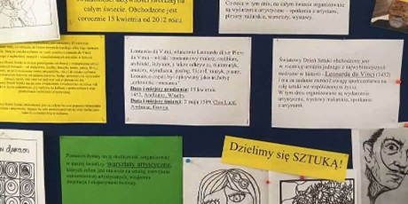 Dzielimy się SZTUKĄ w Światowy Dzień Sztuki.