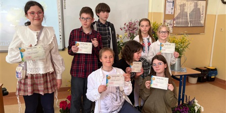 Konkurs  recytatorski "Nasza ziemia- piękna kraina"