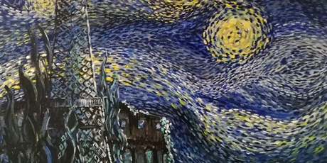 Licytacja niezwykłego dzieła sztuki: "Vincent i ja" 2018, autorki: Małgorzaty Pląskowskiej już jutro w CH Manhattan