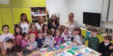 Powiększ grafikę: Odwiedziny przedszkolaków-Mądrych Sówek