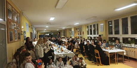 Powiększ grafikę: spotkanie świąteczne Międzyszkolnego Punktu Kultury i Języka Ukraińskiego