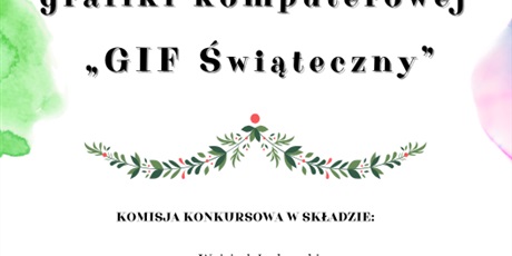 Wyniki Wojewódzkiego Konkursu „GIF Świąteczny”