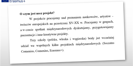 Powiększ grafikę: O naszym projekcie